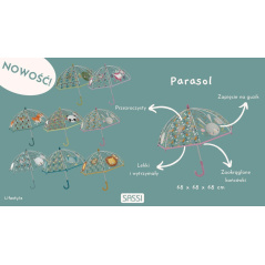 Parasol przeciwdeszczowy Lisek / Sassi