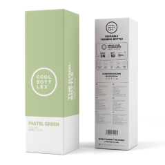 Butelka termiczna 750 ml Pastel green / Cool bottles