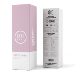 Butelka termiczna 750 ml Pastel pink / Cool bottles