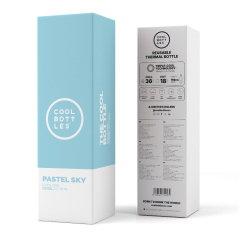 Butelka termiczna 750 ml Pastel sky / Cool bottles