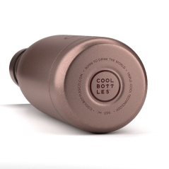 Butelka termiczna 750 ml Metallic rose / Cool bottles