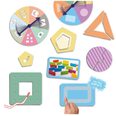 Gra edukacyna Wyzwanie kształtów geometrycznych / Akros