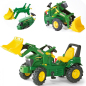 Traktor na pedały z łyżką Farmtrac John Deere / Rolly Toys Traktor na pedały z łyżką Farmtrac John Deere / Rolly Toys