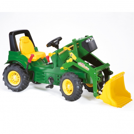 Traktor na pedały z łyżką Farmtrac John Deere / Rolly Toys