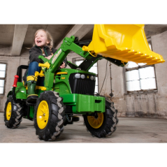 Traktor na pedały z łyżką Farmtrac John Deere / Rolly Toys