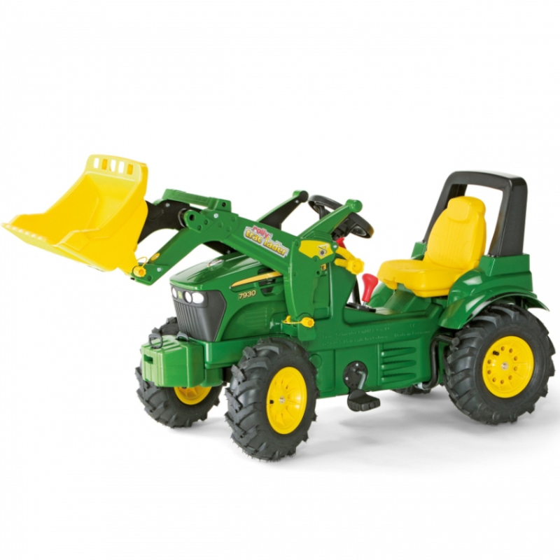 Traktor na pedały z łyżką Farmtrac John Deere / Rolly Toys Traktor na pedały z łyżką Farmtrac John Deere / Rolly Toys