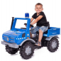 Ciężarówka policyjna na pedały Mercedes-Benz / Rolly Toys Ciężarówka policyjna na pedały Mercedes-Benz / Rolly Toys