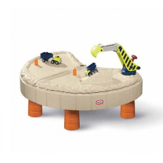 Stolik wodny-piaskowy Plac budowy / Little Tikes