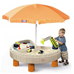 Stolik wodny-piaskowy Plac budowy / Little Tikes