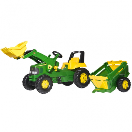 Traktor na pedały z łyżką John Deere / Rolly Toys