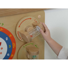 Tablica manipulacyjno-edukacyjna Nauka czasu / Masterkidz