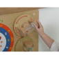 Tablica manipulacyjno-edukacyjna Nauka czasu / Masterkidz Tablica manipulacyjno-edukacyjna Nauka czasu / Masterkidz