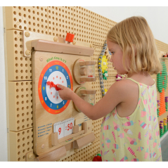 Tablica manipulacyjno-edukacyjna Nauka czasu / Masterkidz