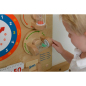 Tablica manipulacyjno-edukacyjna Nauka czasu / Masterkidz Tablica manipulacyjno-edukacyjna Nauka czasu / Masterkidz