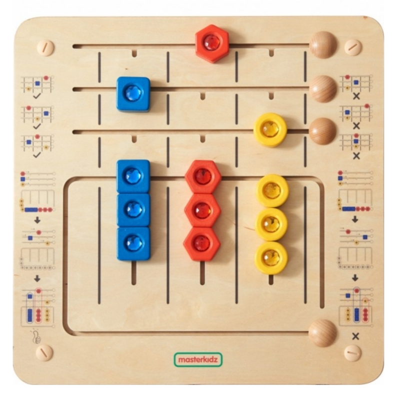 Tablica edukacyjna Sortowanie diamentów / Masterkidz Tablica edukacyjna Sortowanie diamentów / Masterkidz