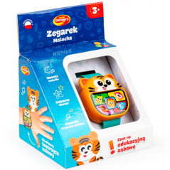 Interaktywny zegarek malucha Tygrysek / Dumel