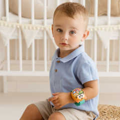 Interaktywny zegarek malucha Tygrysek / Dumel