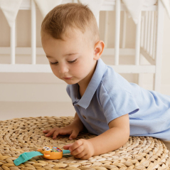 Interaktywny zegarek malucha Tygrysek / Dumel