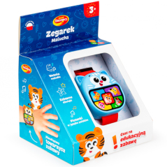 Interaktywny zegarek malucha Kotek / Dumel