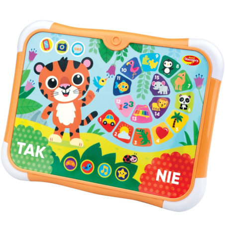 Tablet interaktywny Zagadki tygryska / Dumel