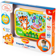 Tablet interaktywny Zagadki tygryska / Dumel