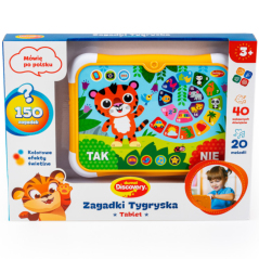 Tablet interaktywny Zagadki tygryska / Dumel