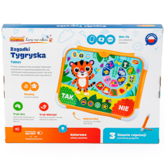 Tablet interaktywny Zagadki tygryska / Dumel