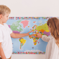 Interaktywna mapa świata / Dumel