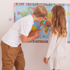 Interaktywna mapa świata / Dumel