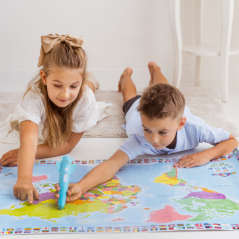 Interaktywna mapa świata / Dumel