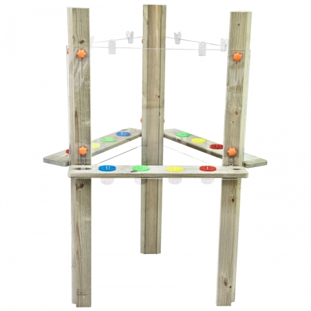 Przezroczysta akrylowa sztaluga 3-stronna / Classic World