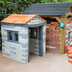 Mega klocki cegiełki EVA 90 szt. / Classic world