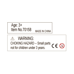 Mega klocki cegiełki EVA 90 szt. / Classic world