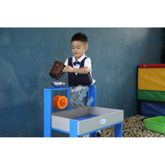 Stolik wodny-piaskowy z wodospadem i kołowrotkiem / Classic world