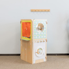 Rozkładana kuchnio-jadalnia z akcesoriami / Classic world