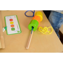 Duży zestaw do nawlekanka / Masterkidz