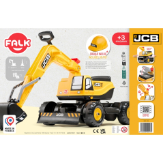 Jeździk koparka + kask / Falk