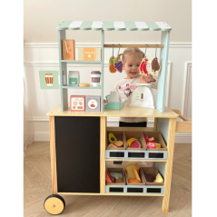 Wielofunkcyjny sklepik osiedlowy z akcesoriami 73 el. / Woopie