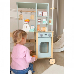 Wielofunkcyjny sklepik osiedlowy z akcesoriami 73 el. / Woopie