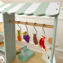 Wielofunkcyjny sklepik osiedlowy z akcesoriami 73 el. / Woopie