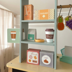 Wielofunkcyjny sklepik osiedlowy z akcesoriami 73 el. / Woopie