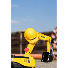 Jeździk koparka Komatsu + kask / Falk