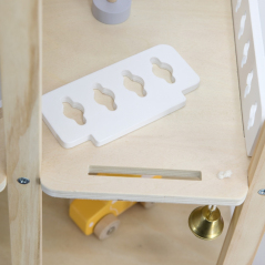 Domek dla lalek z laleczkami i akcesoriami / Viga