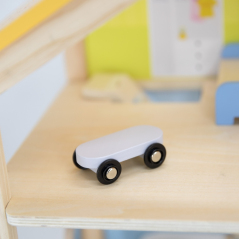 Domek dla lalek z laleczkami i akcesoriami / Viga