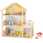 Domek dla lalek z laleczkami i akcesoriami / Viga
