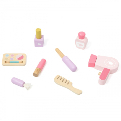 Toaletka z lustrem i krzesełkiem + akcesoria / Viga