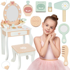 Toaletka z krzesełkiem i akcesoriami / Tooky Toy