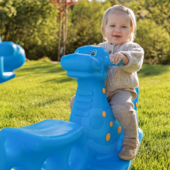 Bujak 2-osobowy Dino niebieski / Woopie