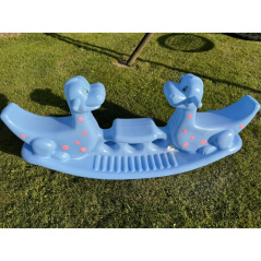 Bujak 2-osobowy Dino niebieski / Woopie