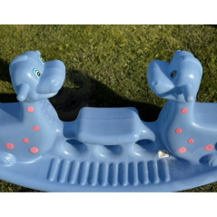 Bujak 2-osobowy Dino niebieski / Woopie